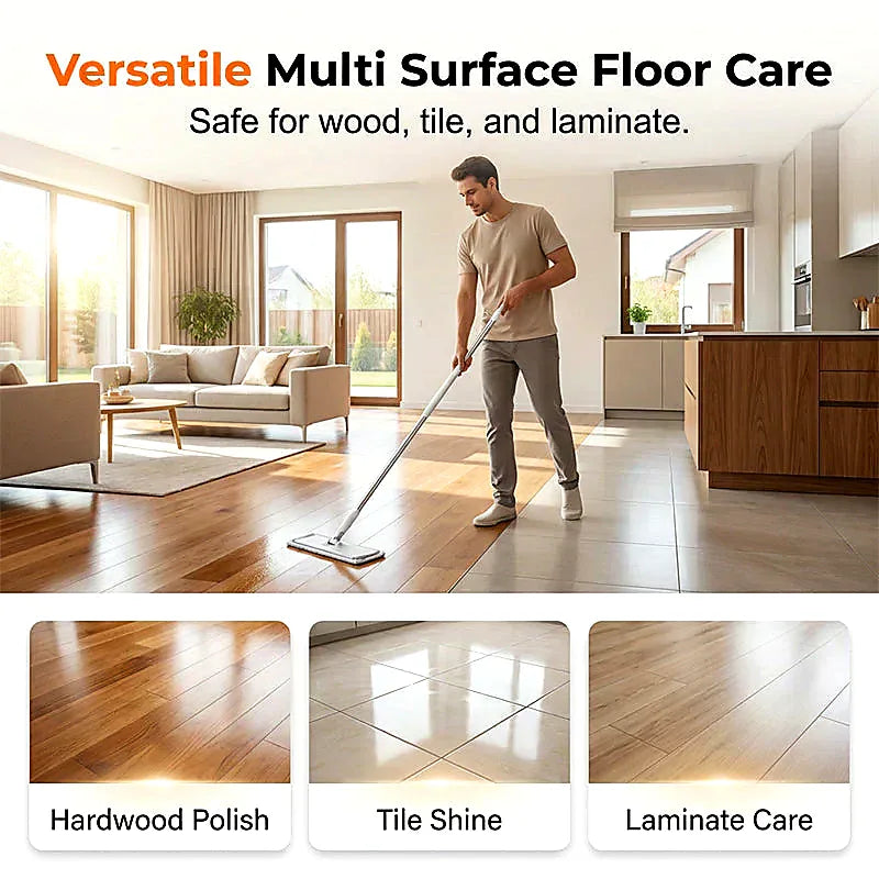 4-in-1 Deep Cleaning Floor Sheets | Fast Dissolving & Streak-Free