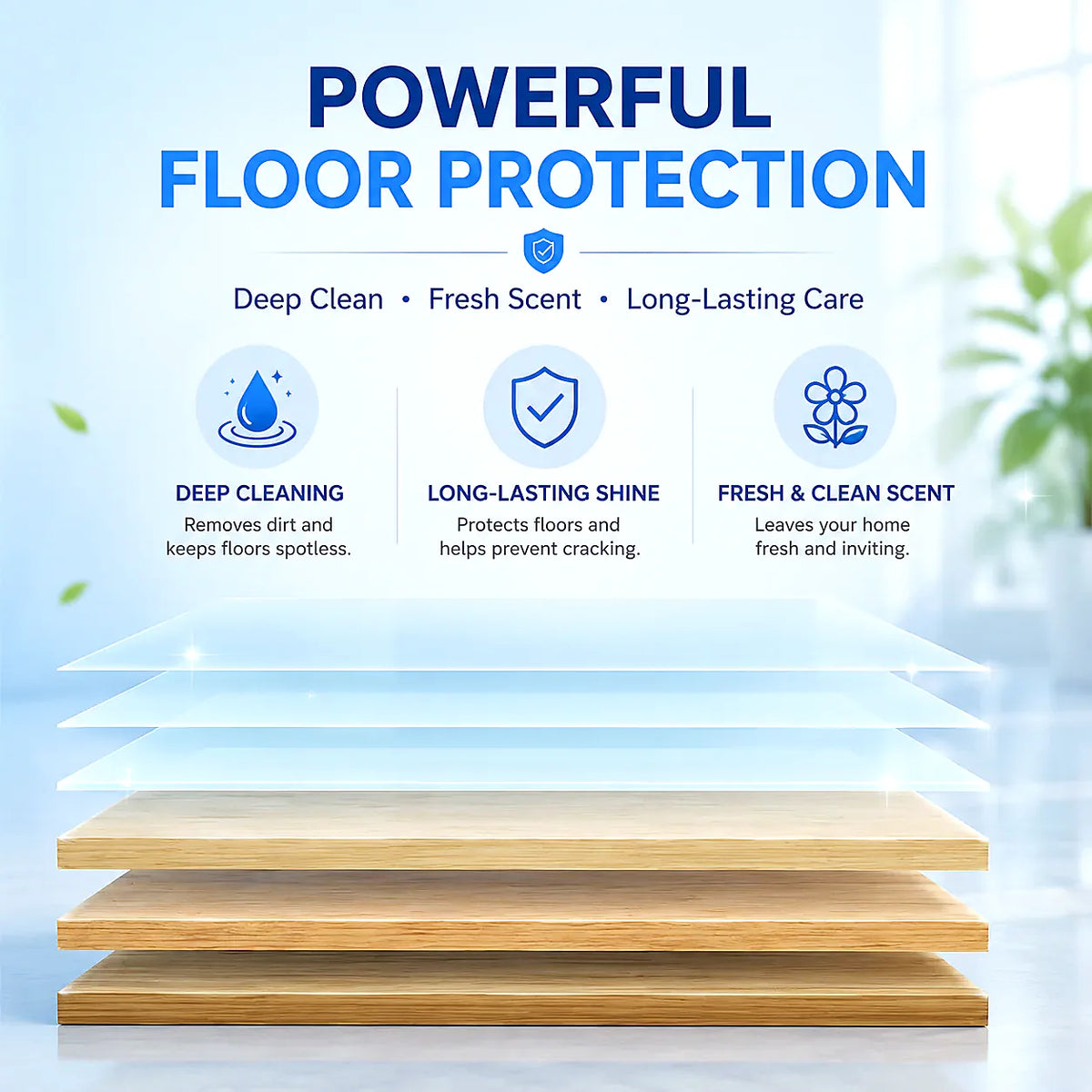4-in-1 Deep Cleaning Floor Sheets | Fast Dissolving & Streak-Free