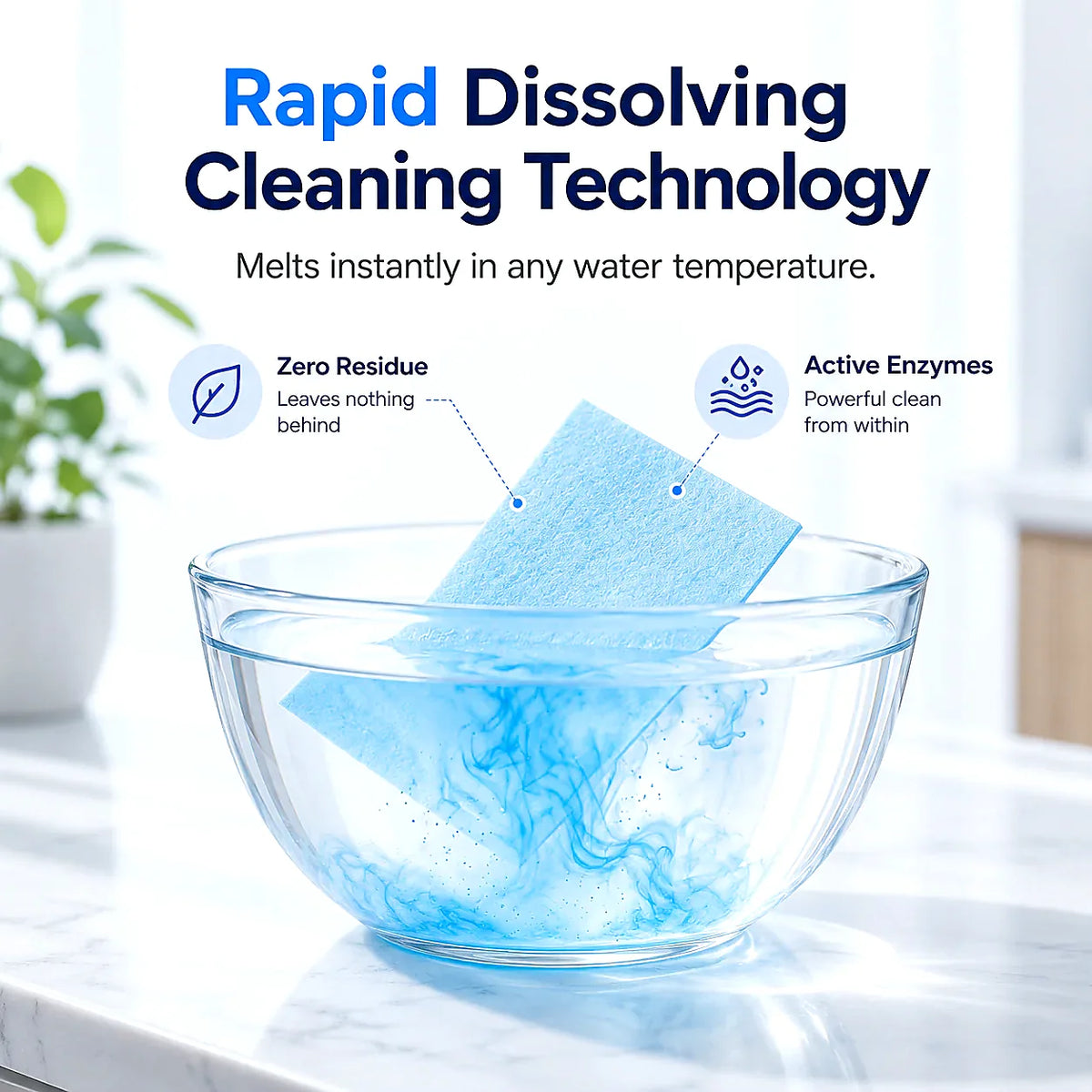 4-in-1 Deep Cleaning Floor Sheets | Fast Dissolving & Streak-Free