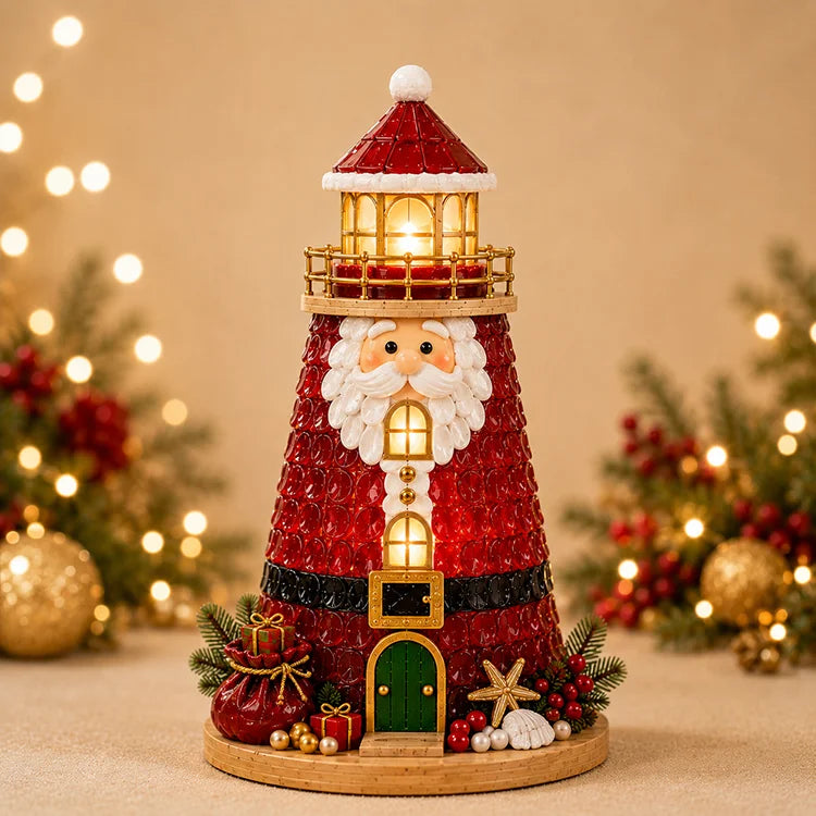 MERRYBEAM | Magical Christmas Lighthouse Building Kit