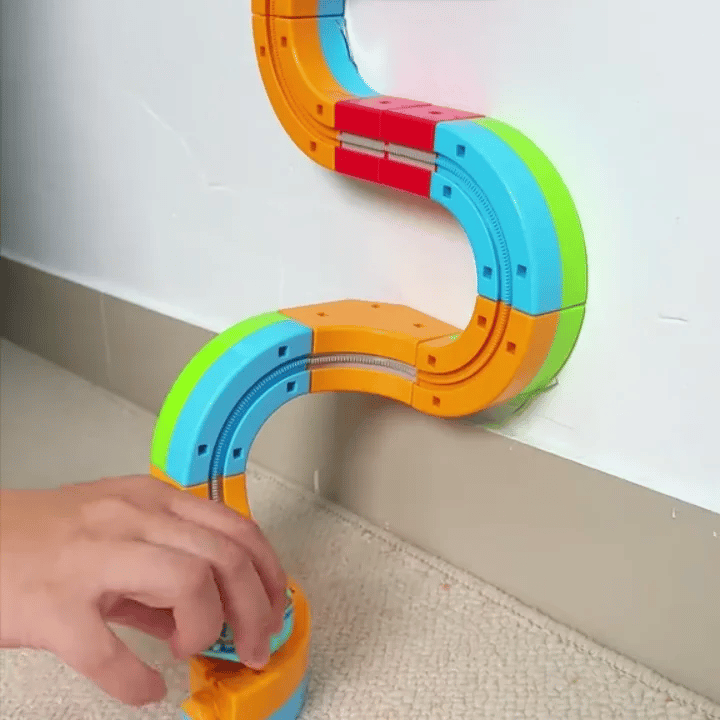 3D Magnetic Train Set Kids | Build, Race & Explore