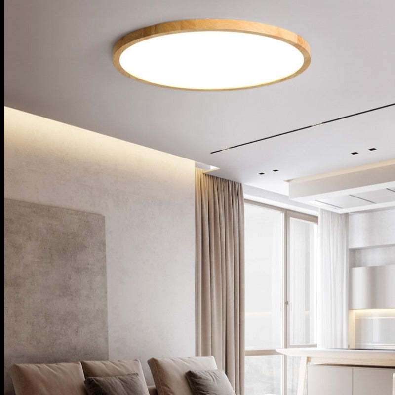 Versatile Minimalist Dimmable LED Ceiling Light for Home