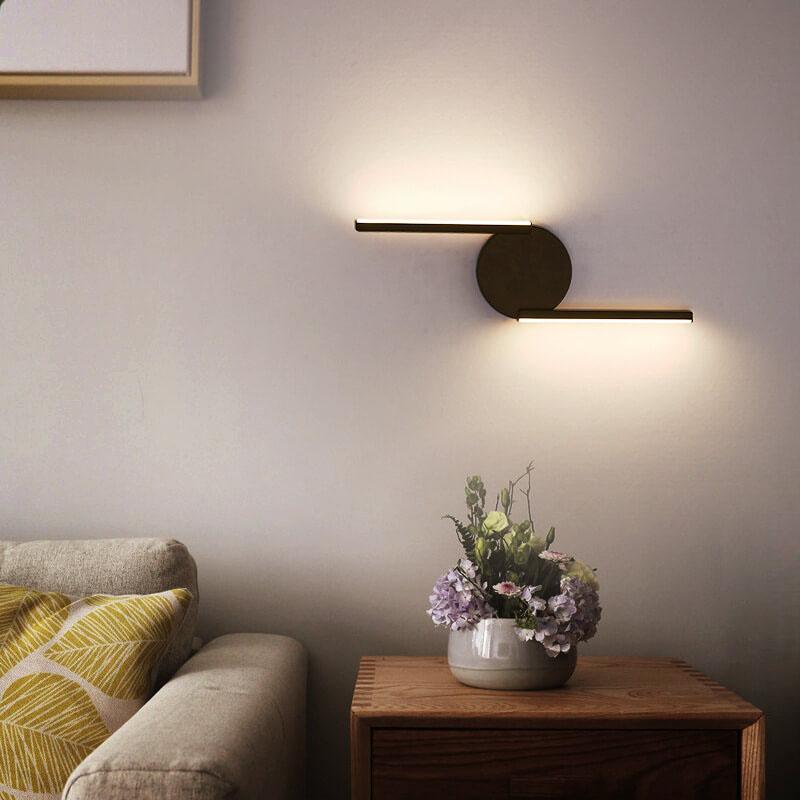 Curves Line LED Wall Light | Modern Minimalist Arc Design