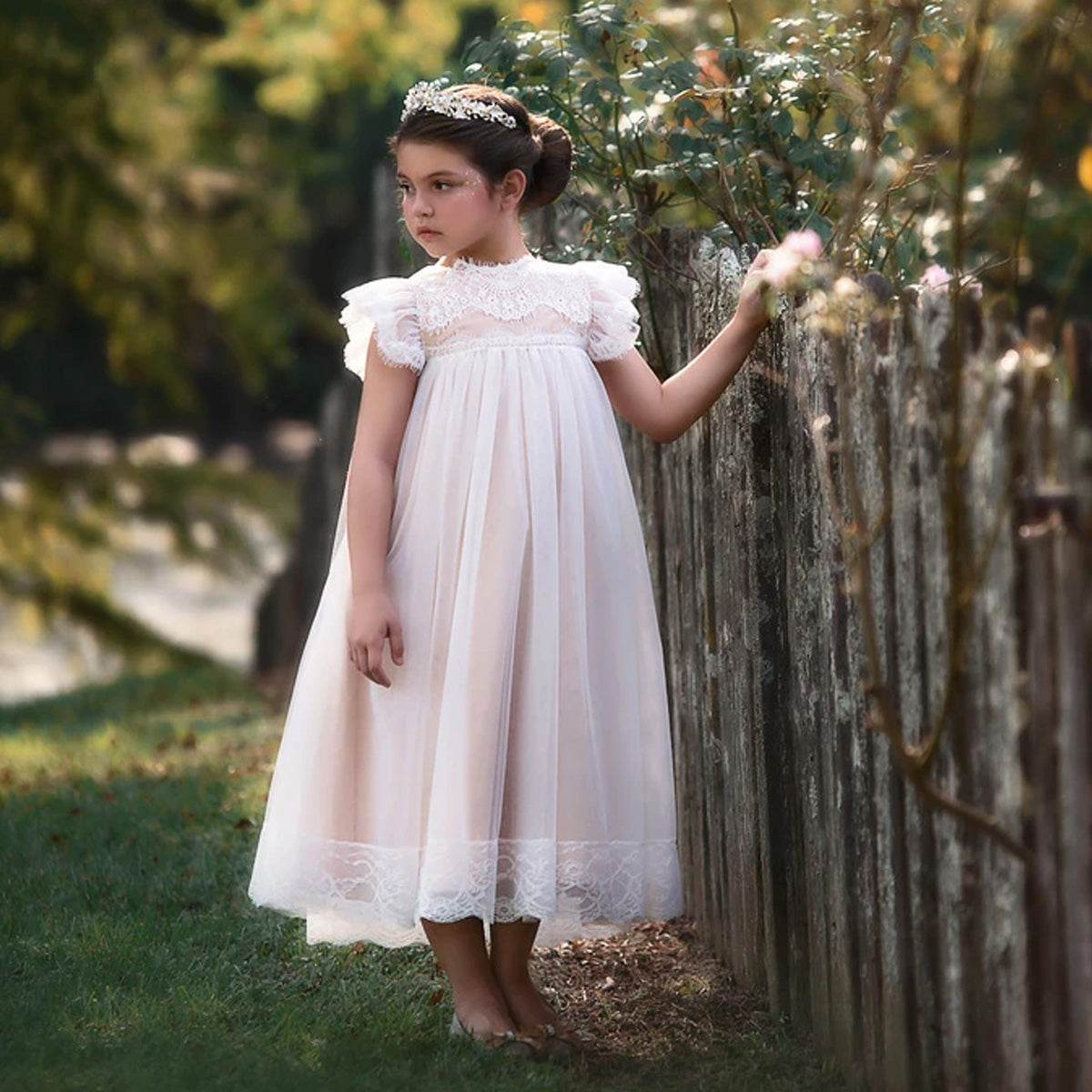 MARIANA NATURAL WHITE DRESS