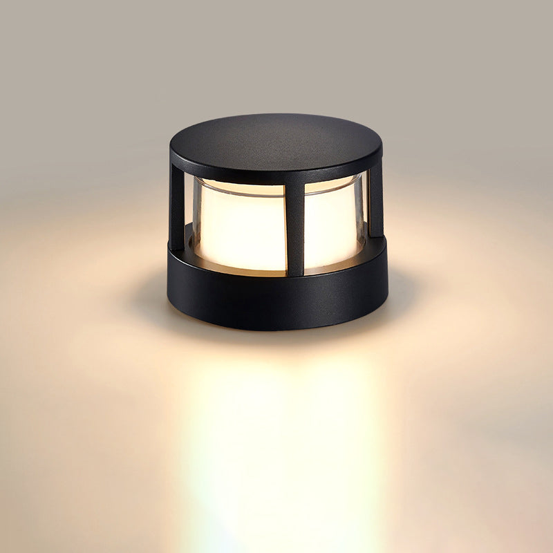 Industrial Waterproof Aluminium Cylinder LED Outdoor Lawn Light