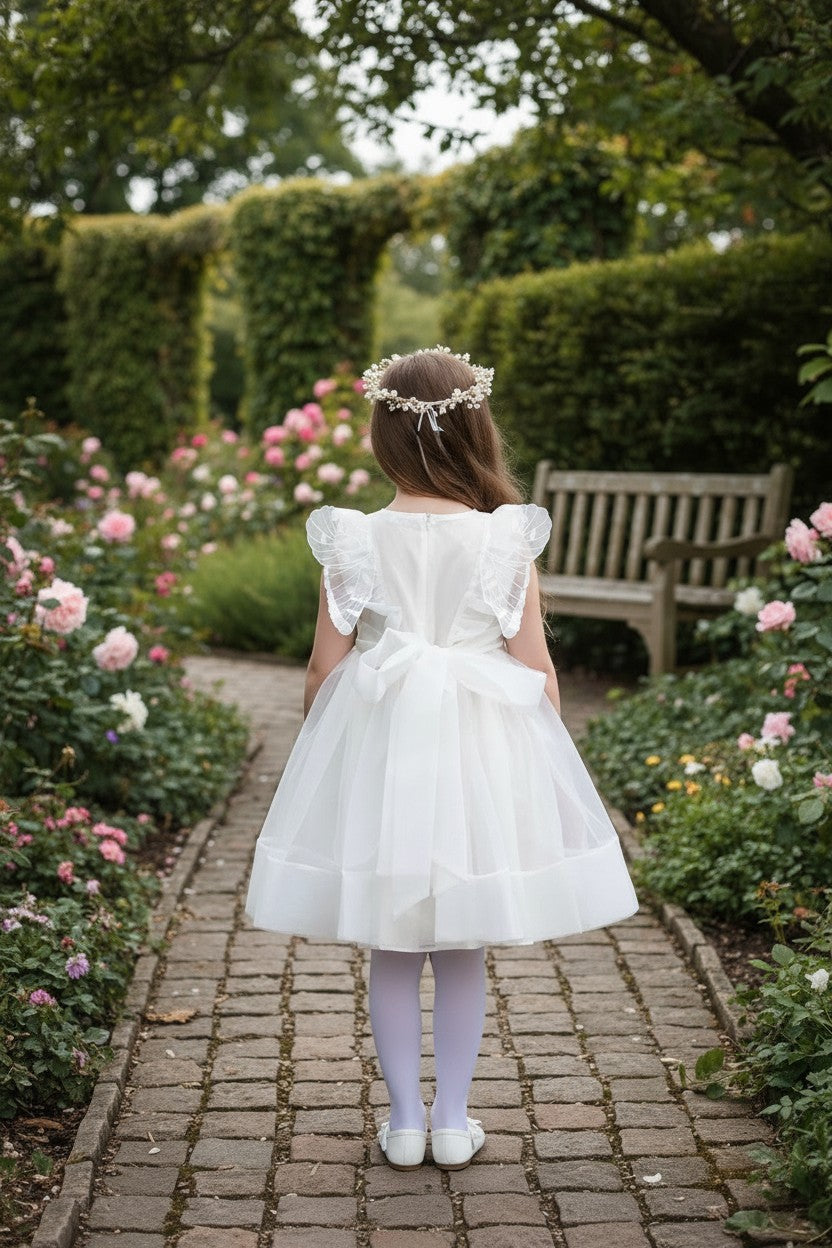 ALISON WHITE CUTE DRESS