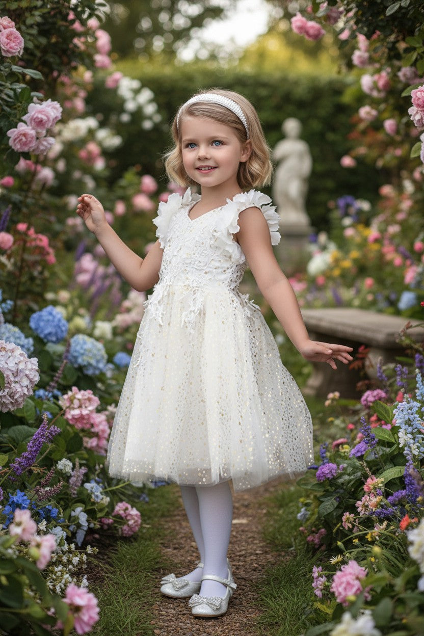LIAH ADORABLE WHITE DRESS