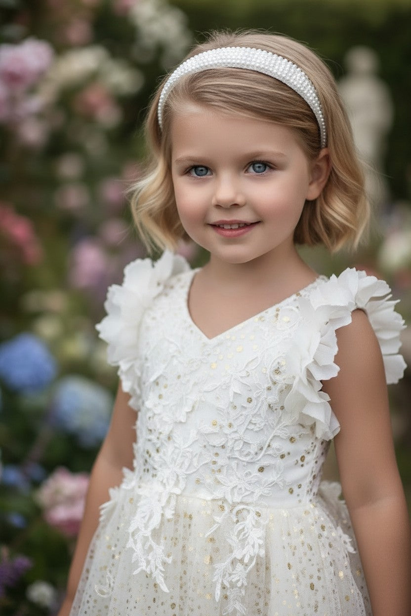 LIAH ADORABLE WHITE DRESS
