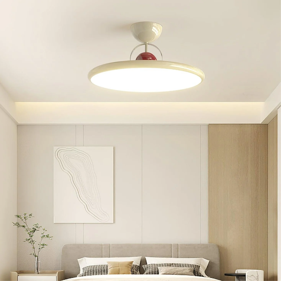 Retro Glass Flush Mount Ceiling Light