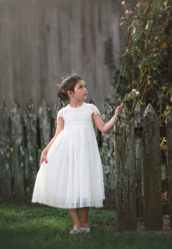 PILA WHITE ELEGANT DRESS