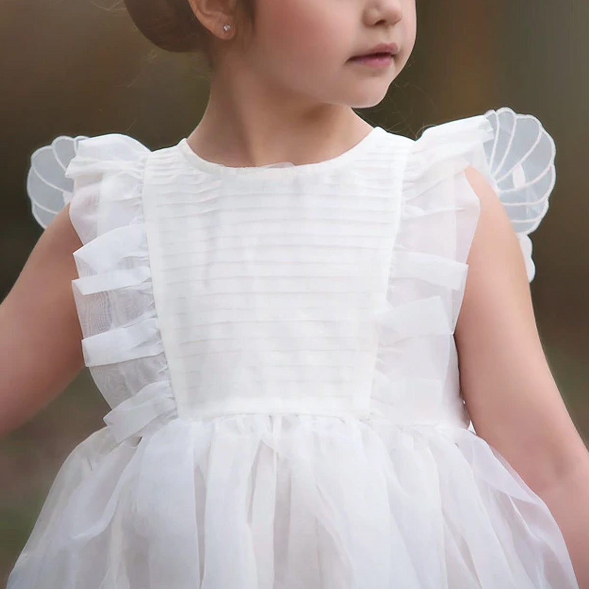 ALISON WHITE CUTE DRESS