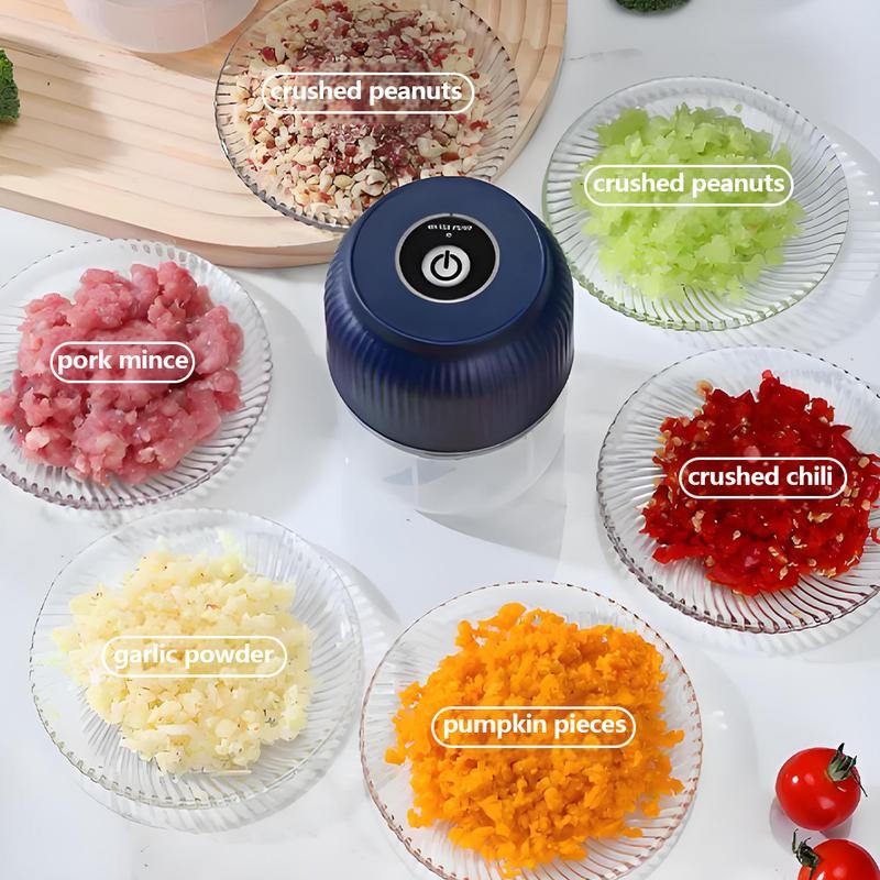 Electric Mini Food Chopper | USB Rechargeable Garlic & Vegetable Chopper