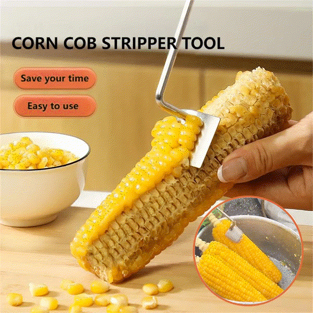 Stainless Steel Corn Stripper Tool | Corn Cob Kernel Remover