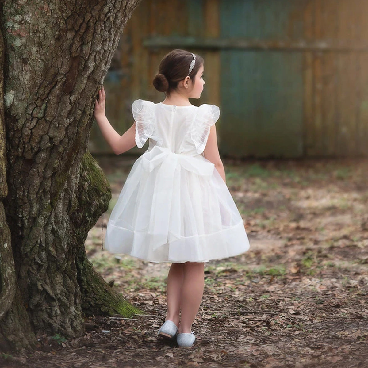 ALISON WHITE CUTE DRESS