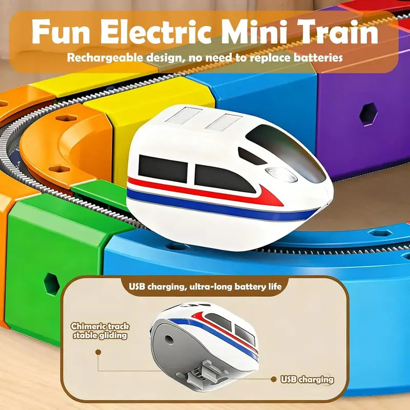 3D Magnetic Train Set Kids | Build, Race & Explore