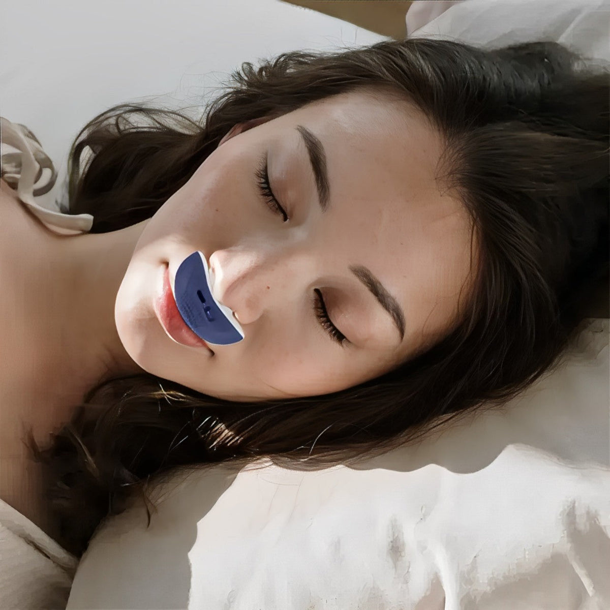 Compact Apnea Silent Sleep Aid Device Portable Night Breathing Support