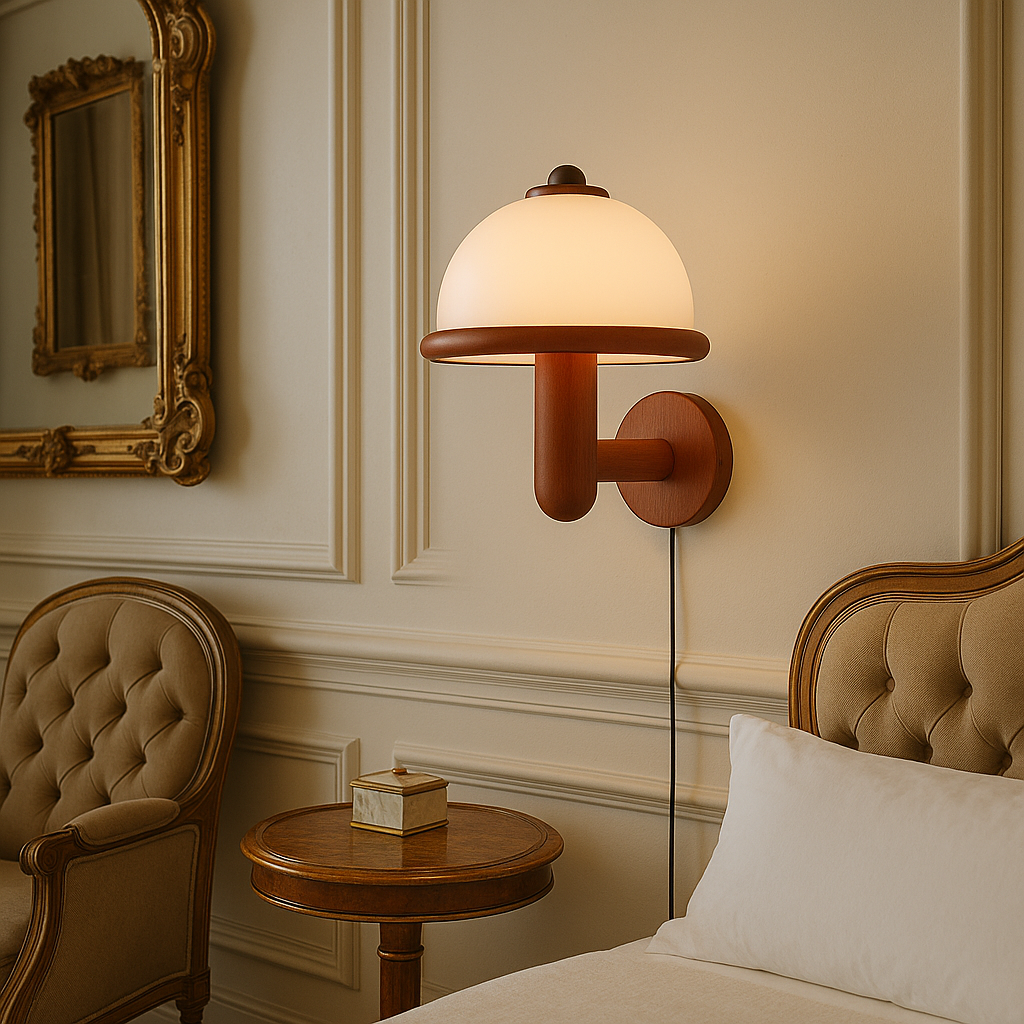 Mushroom Wall Lamp