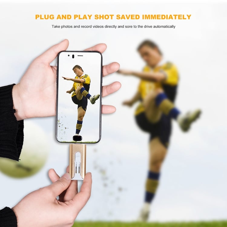 USB Flash Drive for iPhone & Android – 3-in-1 Photo Storage Memory Stick, 32GB–256GB