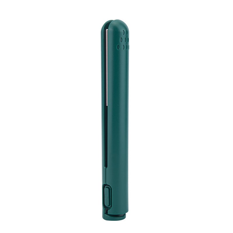 2-in-1 Mini Hair Straightener & Curler | Cordless Portable Styling Tool