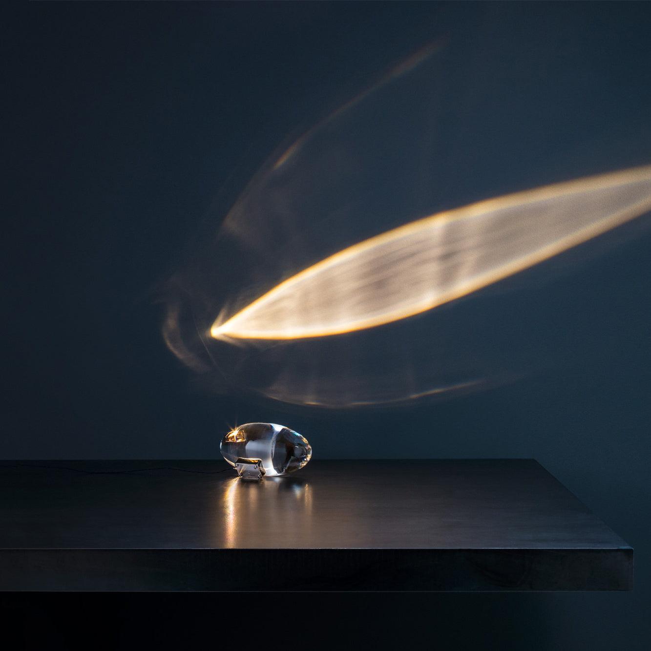 Crystal Glow Mood Table Lamp