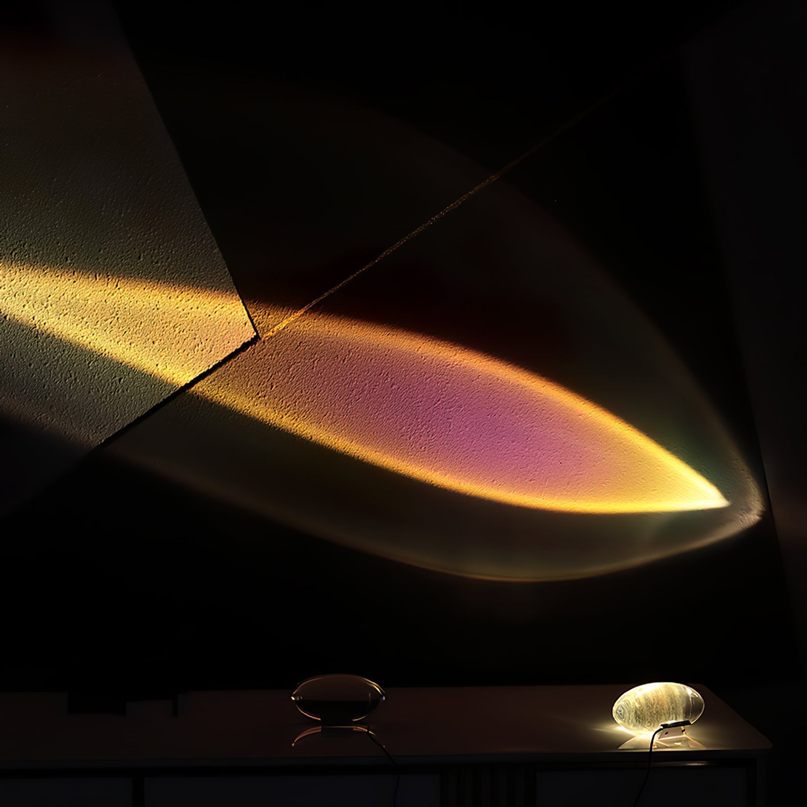 Crystal Glow Mood Table Lamp