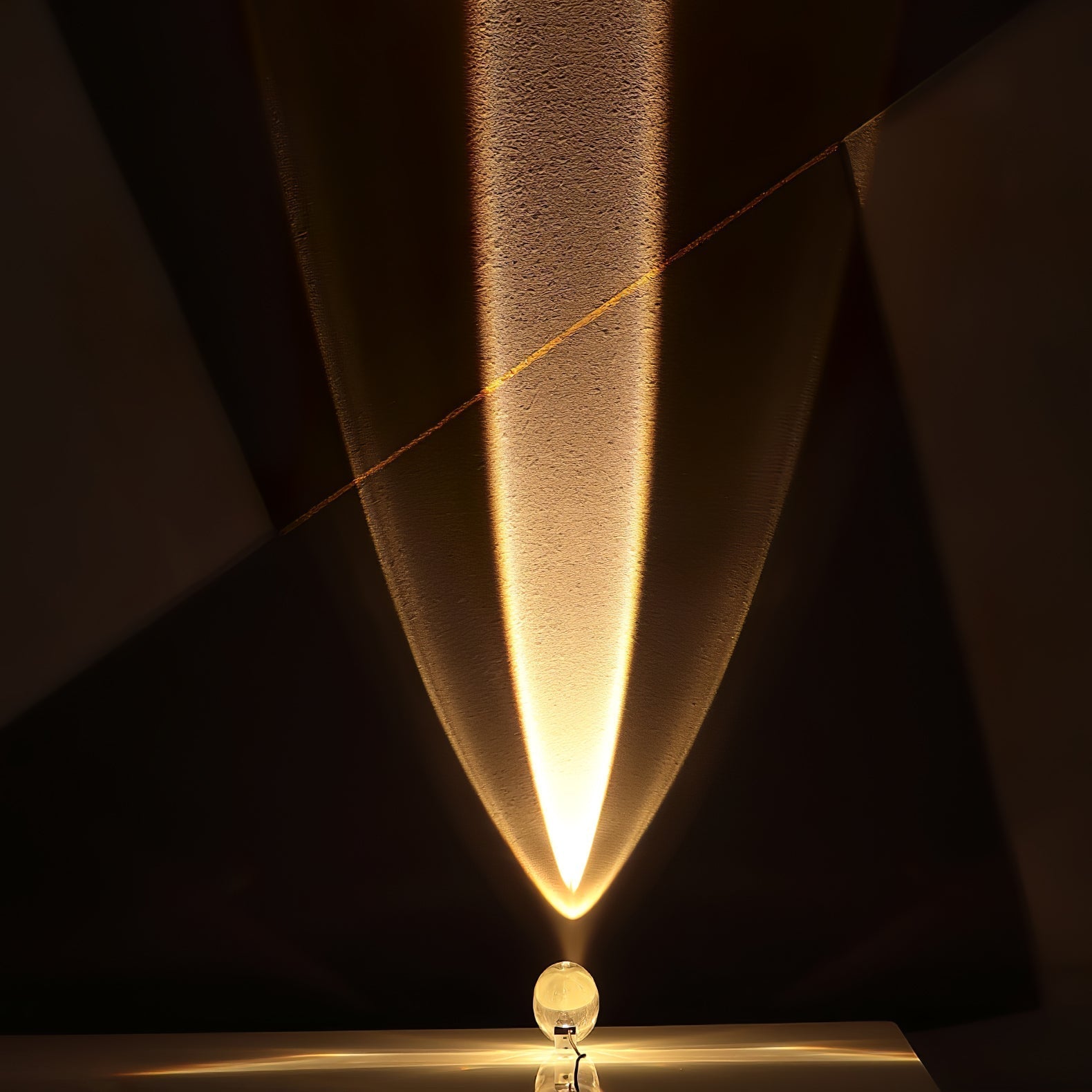 Crystal Glow Mood Table Lamp