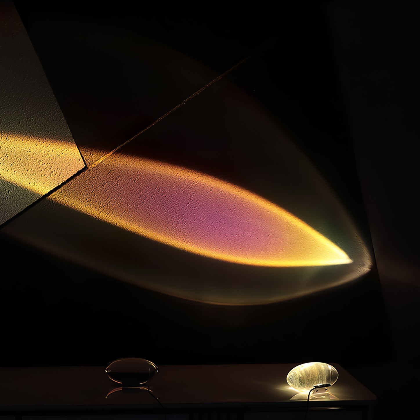 Crystal Glow Mood Table Lamp