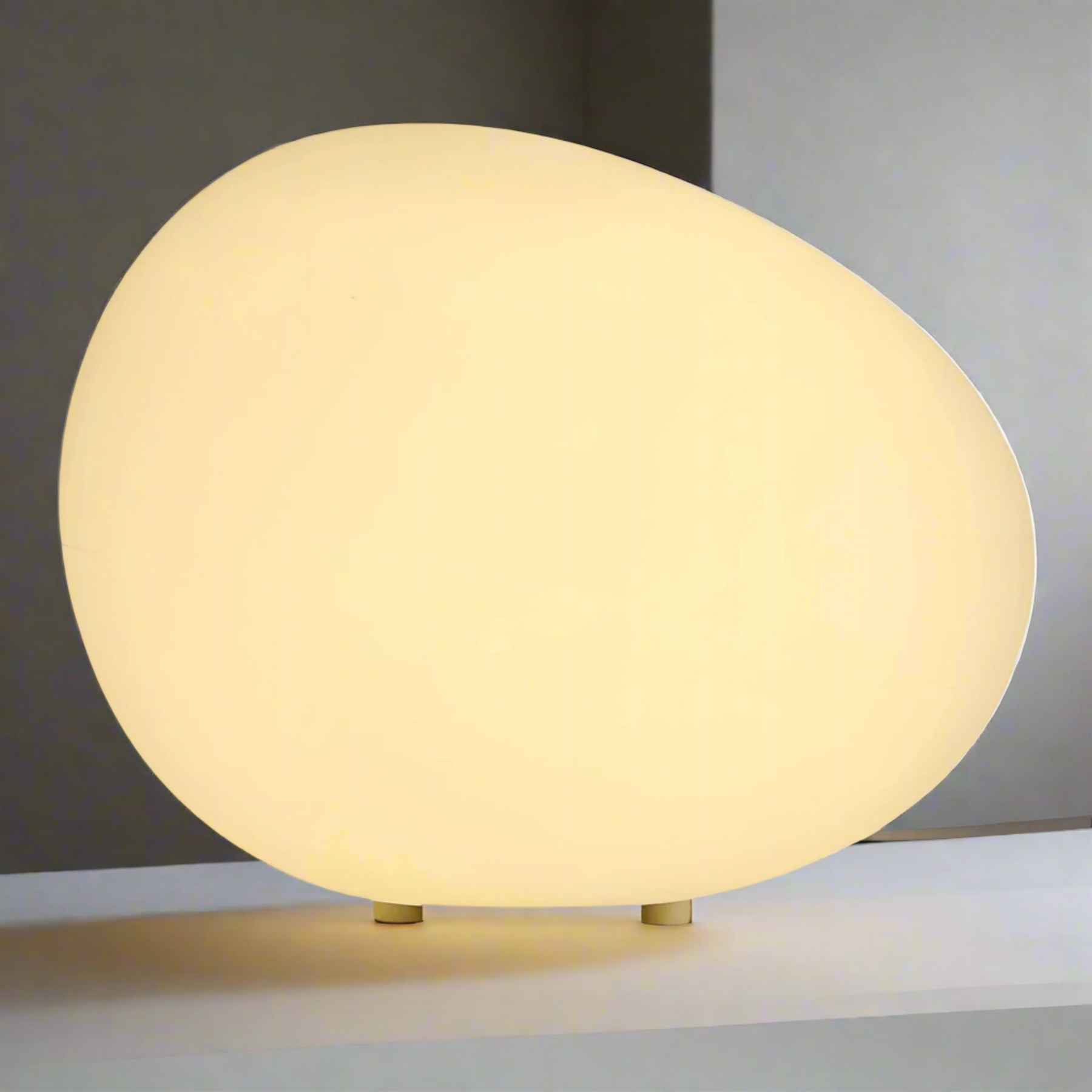 Pebble Shaped LED Night Light with Smooth Diffused Glow