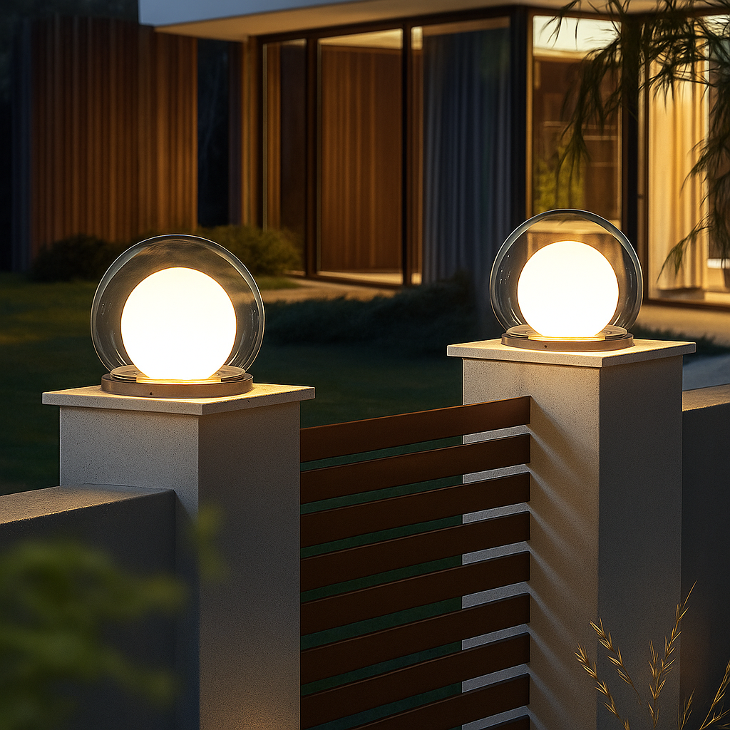 Solar Moon Pillar Light