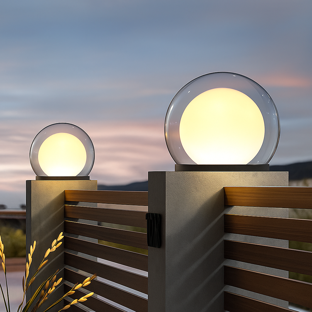 Solar Moon Pillar Light