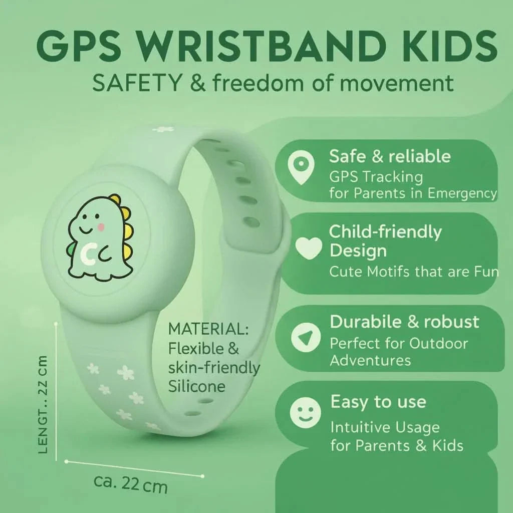 Stay Close | Smart Kids GPS Safety Band