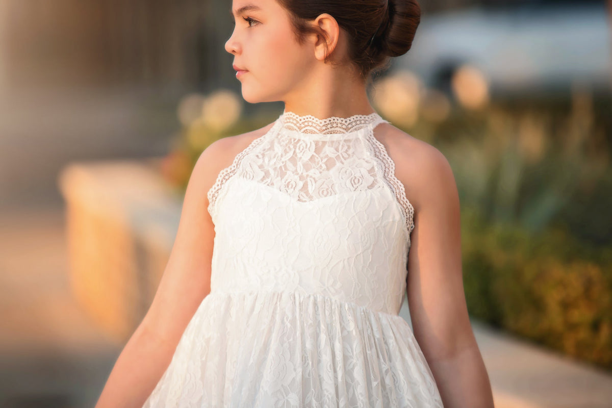 DORORTY MAXI DRESS WHITE