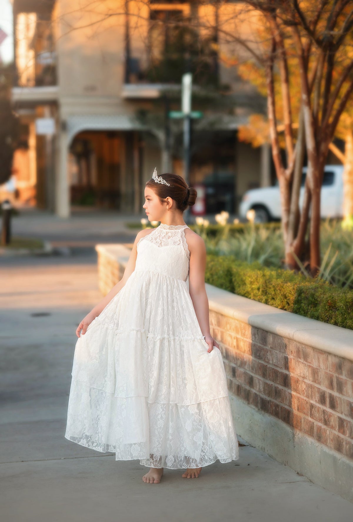 DORORTY MAXI DRESS WHITE