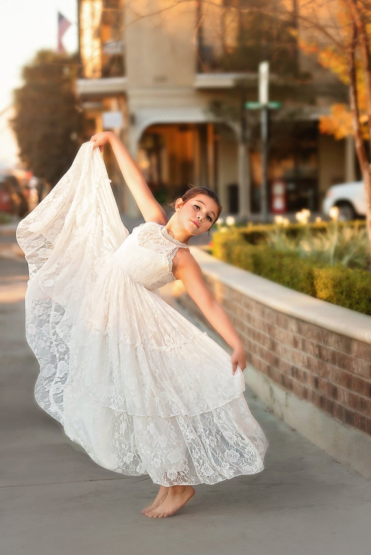 DORORTY MAXI DRESS WHITE