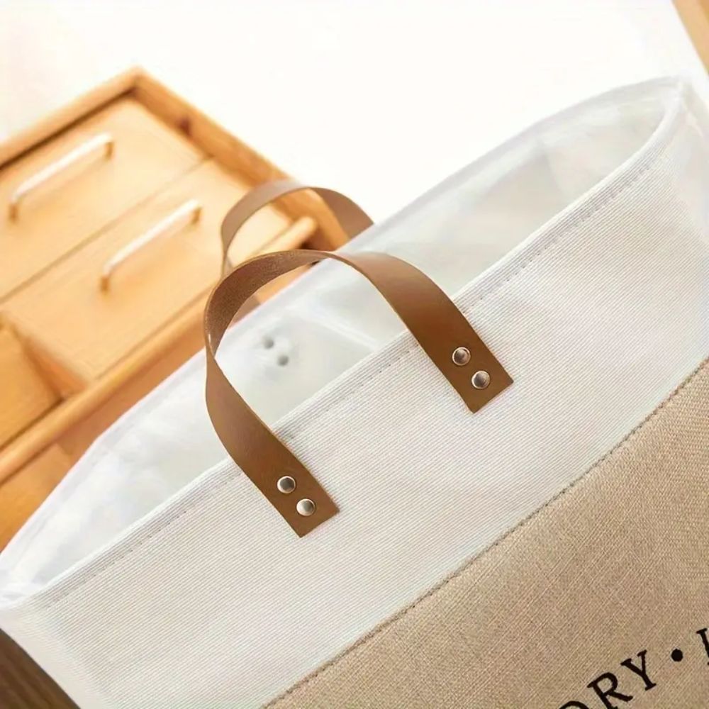 Deluxe Freestanding Laundry Basket