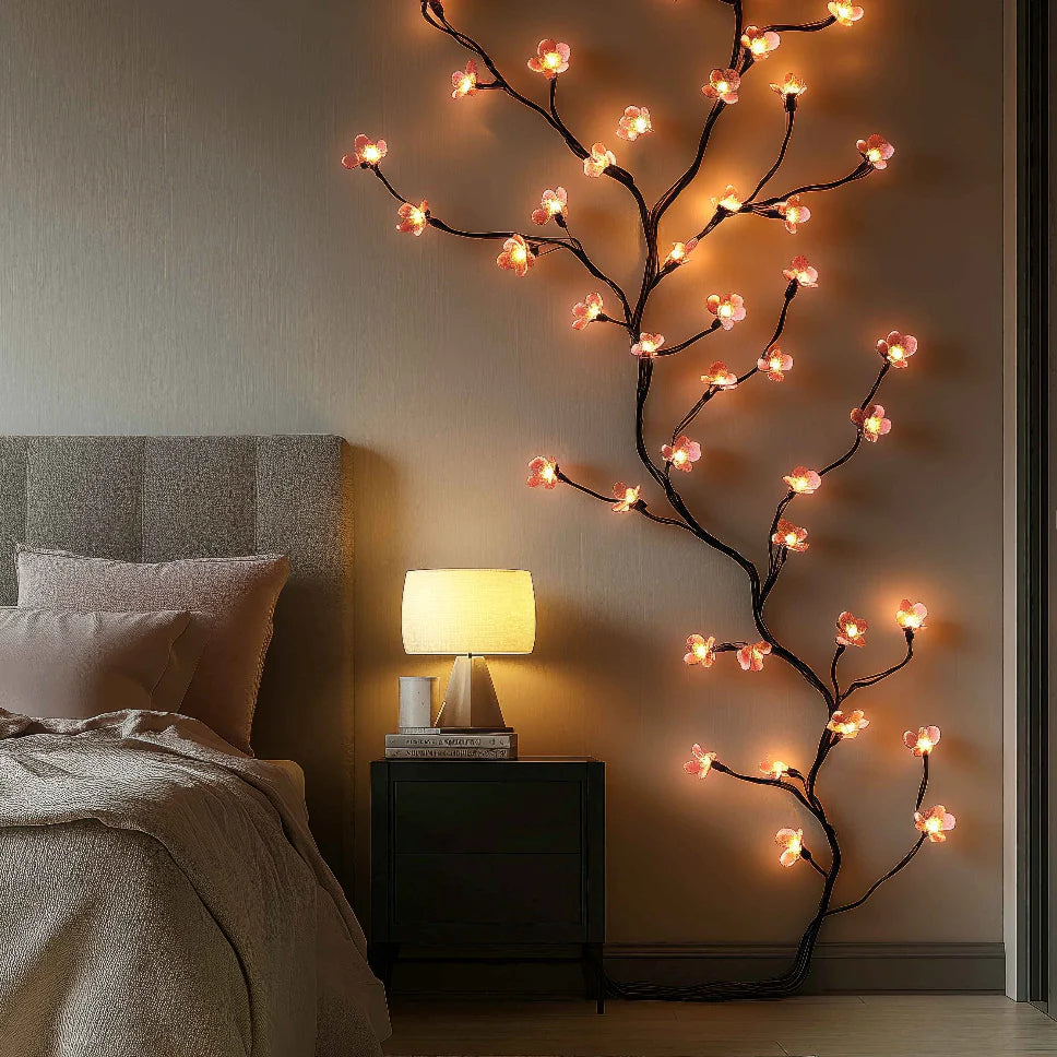 Cherry Blossom LED Wall Light