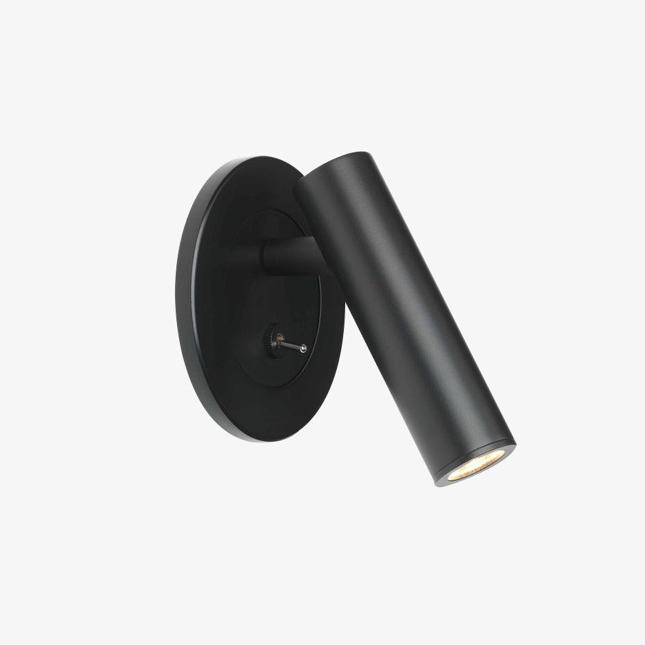 Adjustable Metal Wall Reading Lamp with Cylindrical Head