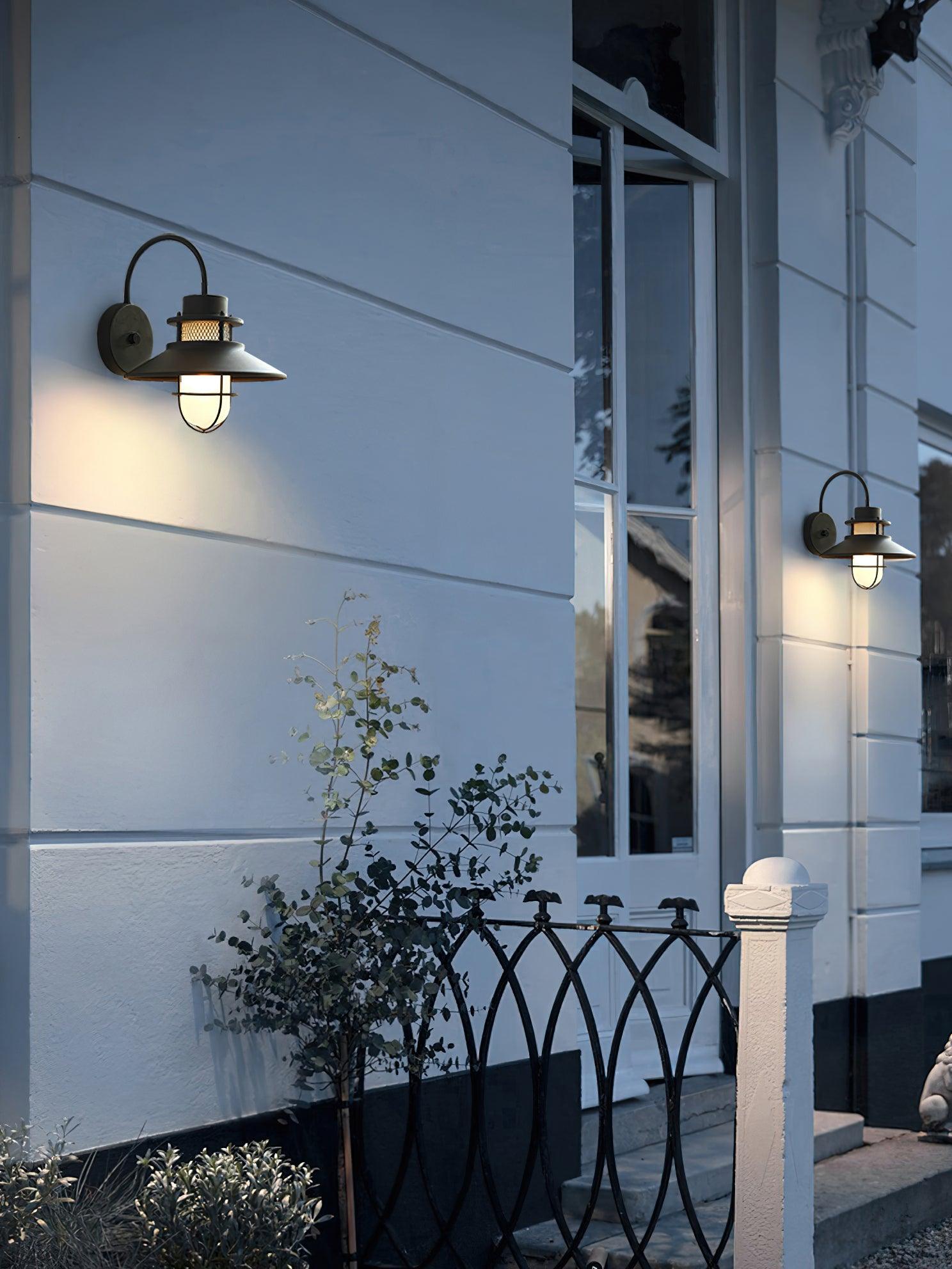 Felix Outdoor Wall Lamp | Industrial Waterproof Light Fixture