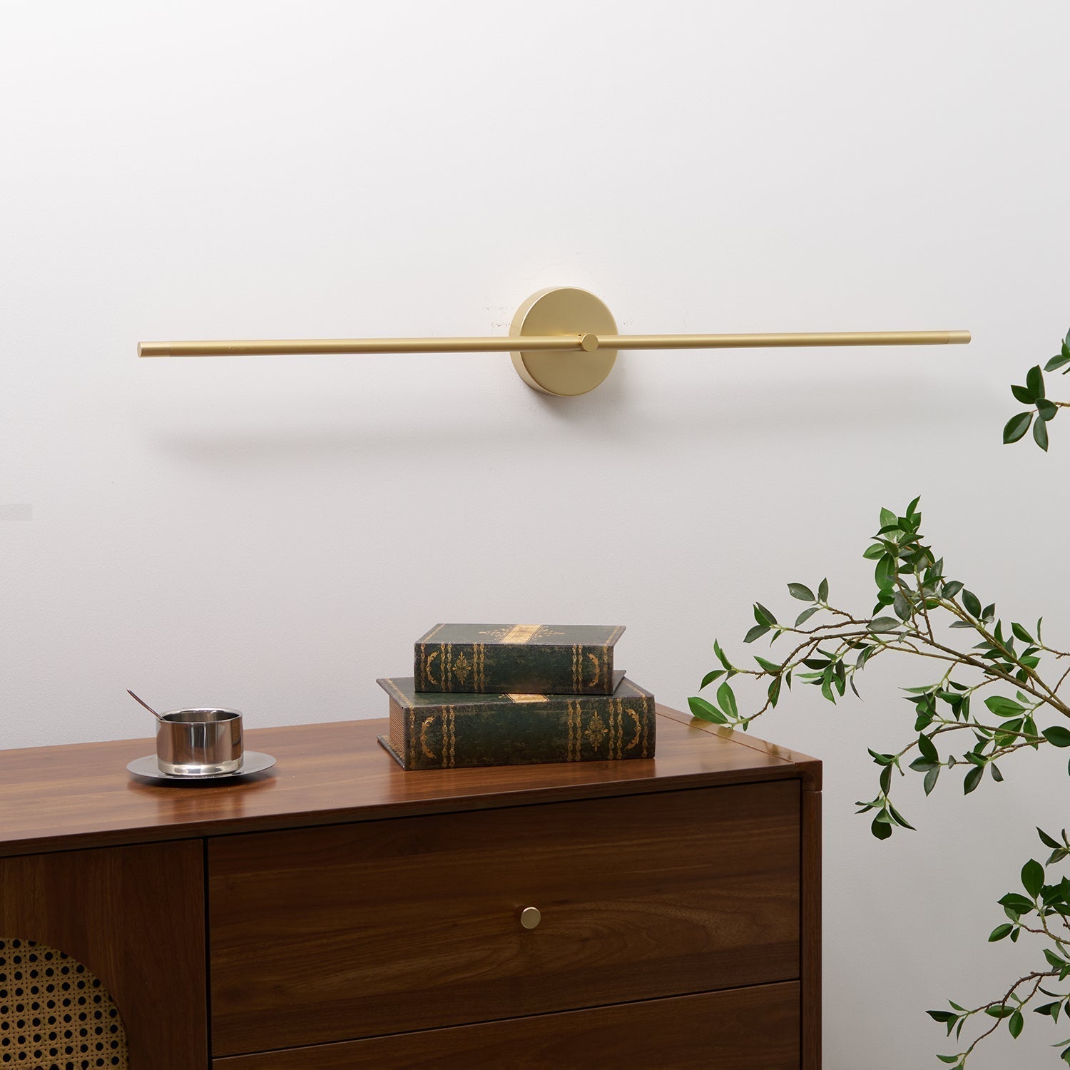 Minimalist Double-Rod LED Wall Sconce Light