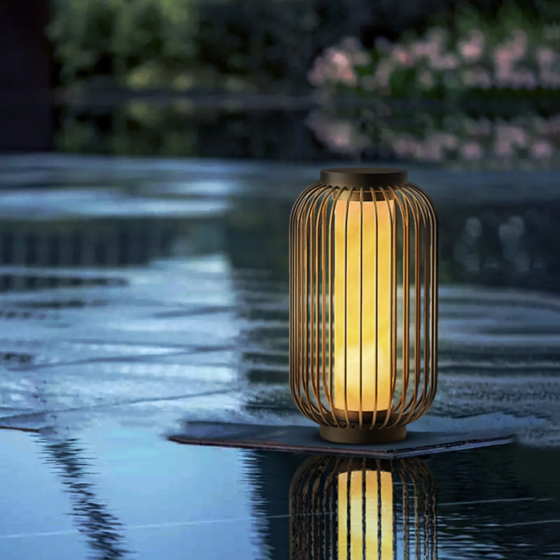 Solar Landscape Lantern with Warm Ambient Glow