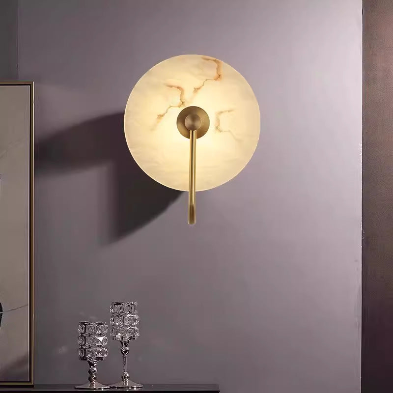 Minimalist Marble LED Wall Lamp