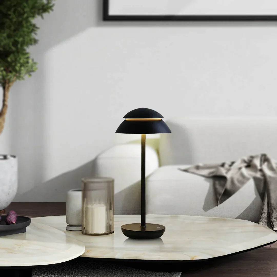 Cordless Dimmable Aluminum Table Lamp