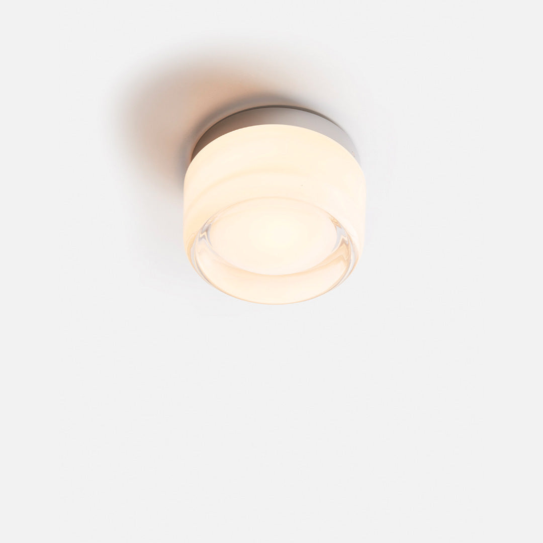 Compact Glass Wall Lamp
