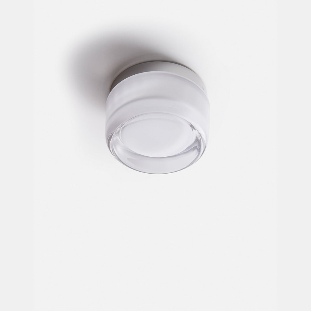 Compact Glass Wall Lamp