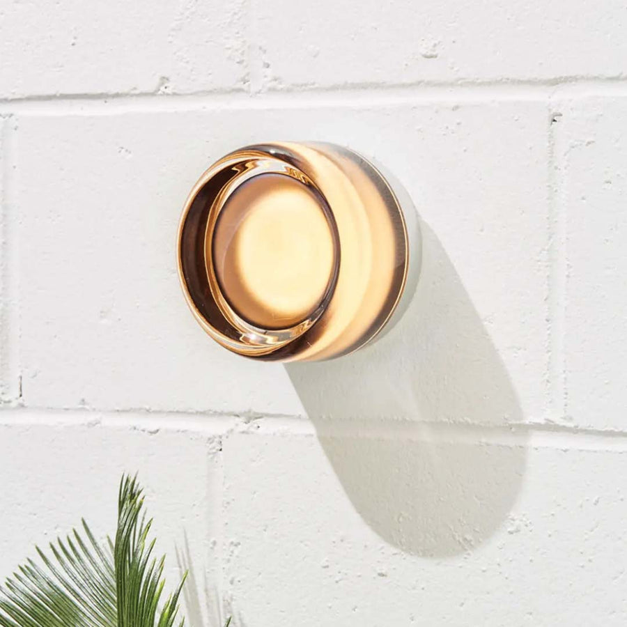 Compact Glass Wall Lamp