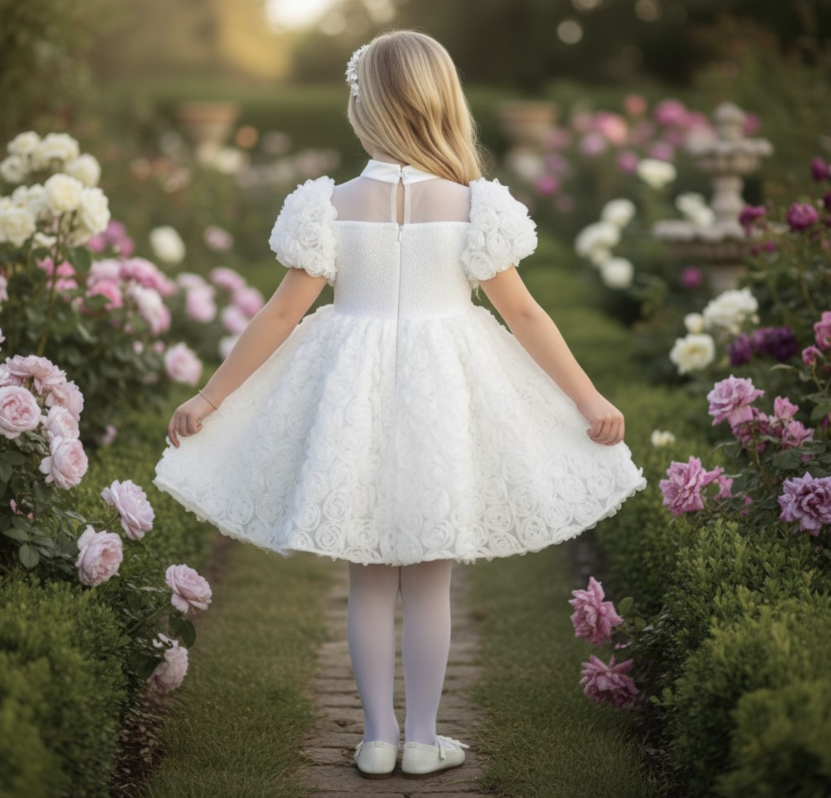 MAYBELLE SWEET WHITE DRESS