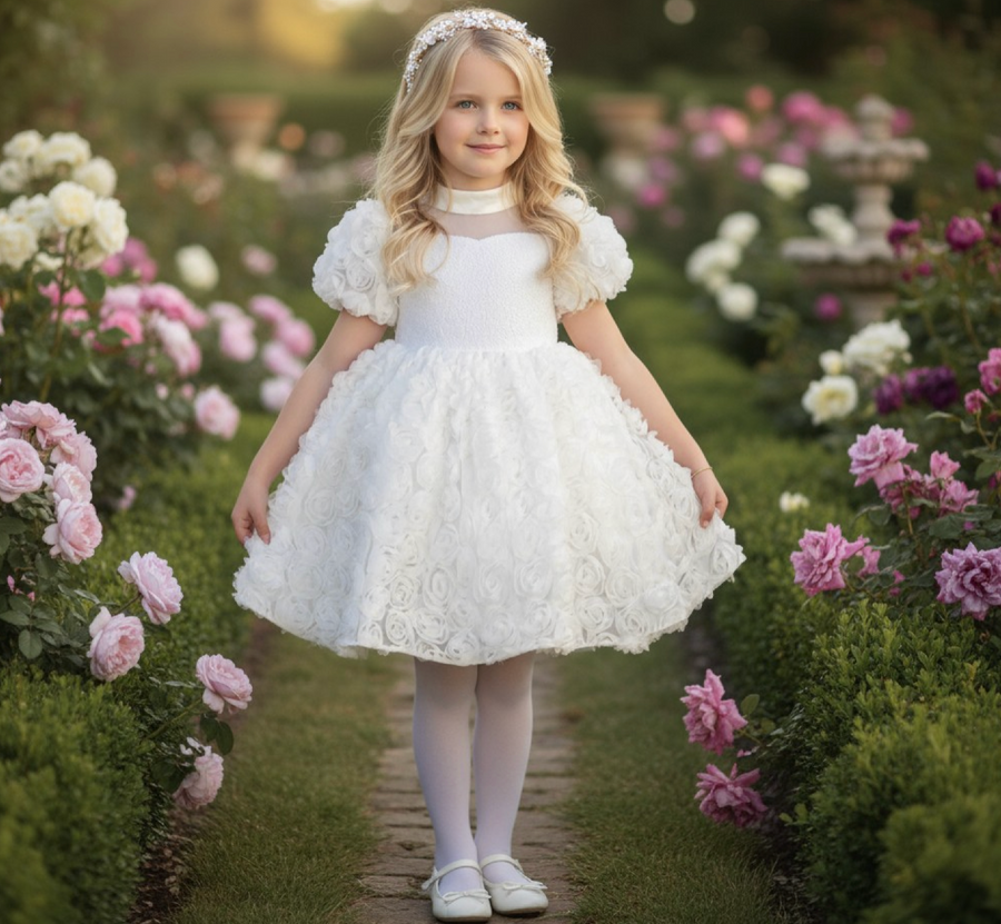 MAYBELLE SWEET WHITE DRESS