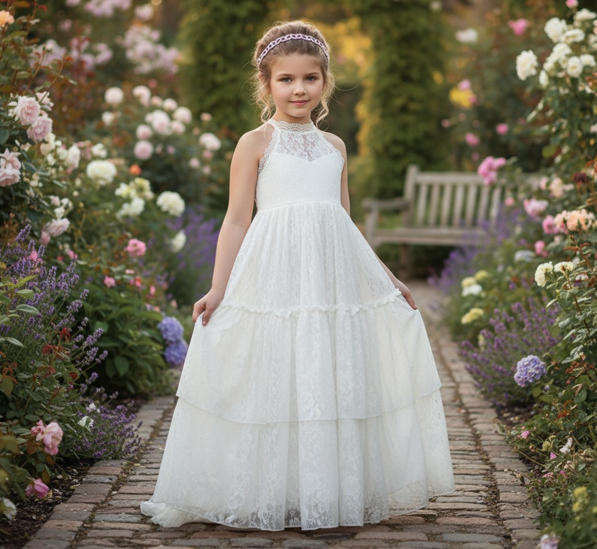 DORORTY MAXI DRESS WHITE