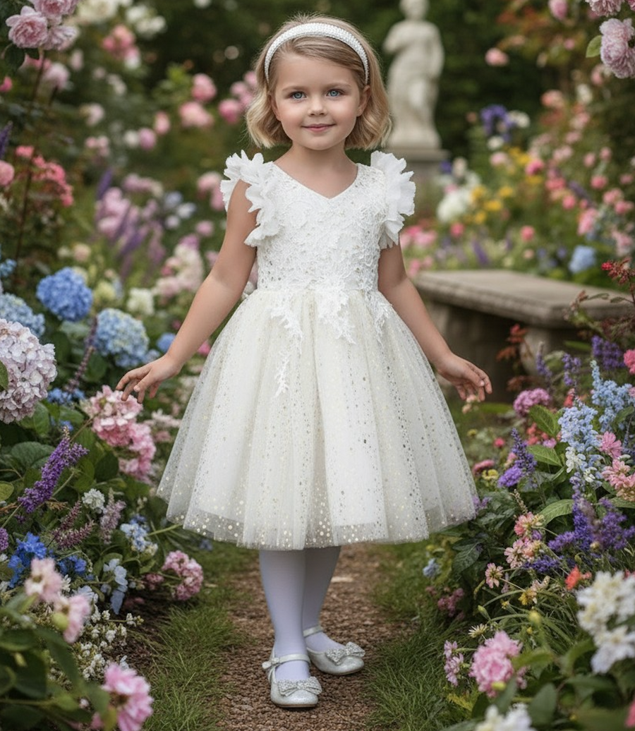 LIAH ADORABLE WHITE DRESS