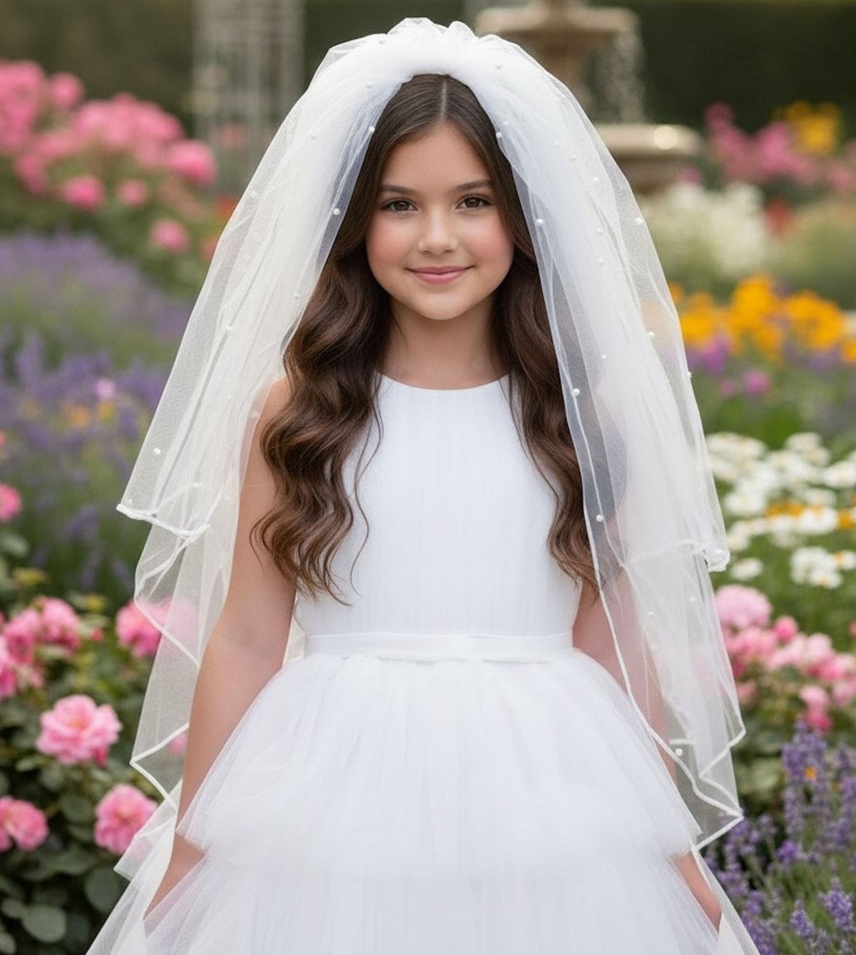 THE KATE RUFFLE VEIL